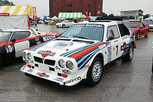 Photographie d'une Lancia Delta S4