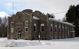 Long Rapids Township Hall in Lachine