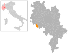 Cisterna d'Asti – Mappa