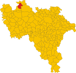 Gravellona Lomellina – Mappa