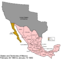 1864: Nuevo Leon split from Coahuila