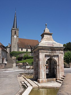 Skyline of Moissey