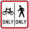 (R4-11.2) Cyclists and Pedestrians Maintain Sides