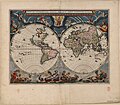 Image 43Blaeu's world map, originally prepared by Joan Blaeu for his Atlas Maior, published in the first book of the Atlas Van Loon (1664) (from History of cartography)