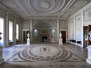 The Hall, Osterley Park, by Robert Adam, 1767[90]