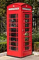La cabina roja de teléfonos es un icono cultural para los británicos