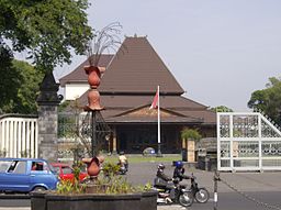 Rådhuset i Surakarta.