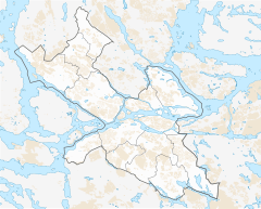 Södermalms läge i Stockholms kommun