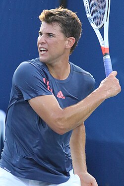 Dominic Thiem vuonna 2016.