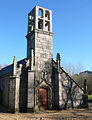 La chapelle Saint-Philibert (chapelle de Lanvern), le clocher décapité.