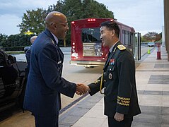 U.S. Air Force General Charles Q. Brown, Jr., Chairman of the Joint Chiefs of Staff, celebrates Korean National Day, Armed Forces Day, and the 70th anniversary of the ROK-US Alliance in Washington, D.C. on October 18, 2023 - 1.jpg