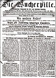 Die Wucherpille vom 13. Januar 1883.