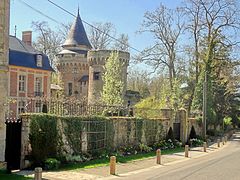 Mur du château, rue du Gravier