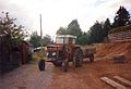 Farm tractor in Balnain, Scotland