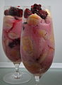 Parfaits à la framboise.