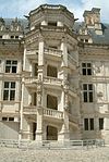 Spiraltrappan i Château de Blois.