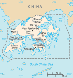 Hong Kong - Mappa