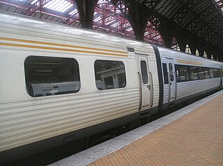 IC3 at Copenhagen Central station.