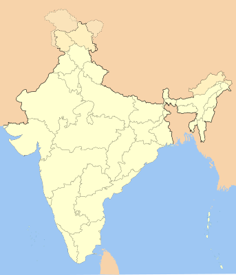 Location map India