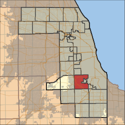 Location in Cook County