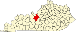 Koartn vo Hardin County innahoib vo Kentucky