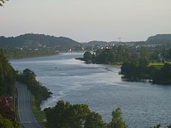 View of the river Marna