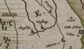 Omgeving Borger Westdorp (Blaeu ca 1652)