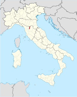 Provincia de Prato - Localizazion