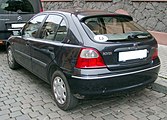 Rover 214 Si, achteraanzicht