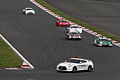 Nissan GT-R Safety car leading the formation lap.
