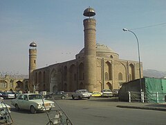 Mezquita Saheb-ol-Amr (1636), Tabriz, Irán.