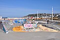 Skatepark du Havre, au bord de la mer