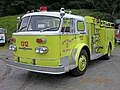 アメリカ合衆国・タコマ市で使用されていた黄色い消防車