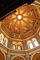 Lodi - "Beata Virgine İncoronato Kilisesi" resimli kubbesi