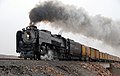 Image 2 Union Pacific 844 Photo: Drew Jacksich; edit: Bruce1ee Union Pacific 844 at Painted Rocks, Nevada, on a run from Elko to Sparks, on September 15, 2009. Built in 1944, it was the last steam locomotive delivered to Union Pacific and is the only steam locomotive never retired by a North American Class I railroad. More selected pictures