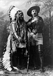 Sitting Bull e Buffalo Bill Cody, Montreal, Quebec, 1885