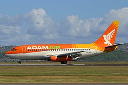 Boeing 737-200 der Adam Air