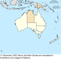 Map of Australia; for details, refer to adjacent text