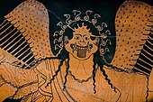 Fig. 10. Gorgon (detail); amphora, Munich, Staatliche Antikensammlungen 2312 (Early fifth century BC)[75]