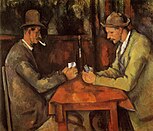 De kaartspelers, Cézanne