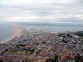 Chesil Beach en Fortuneswell .