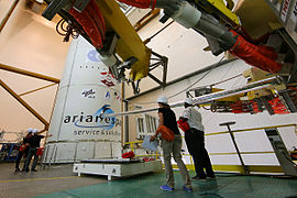 Ariane 5 aux couleurs de la M2A.
