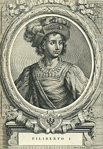 I. Filibert savoyai herceg (1701-ben készült fiktív arckép)