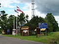 The Estonian-Latvian border