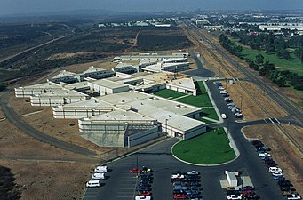 Naval Consolidated Brig, Miramar, where England was imprisoned.