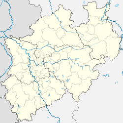 Gelsenkirchen ubicada en Renania del Norte-Westfalia