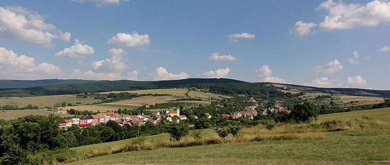 Vue générale de Nová Lhota.