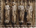 Zahodni portal stolnice v Reimsu, skupina Oznanjenja