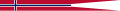 Mastbanner der Norwegischen Marine