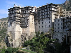 Monte Athos: Monasterio de Simonos Petra